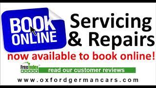 Oxford German Car Specialists - BMW, Audi, Mercedes, VW Servicing & Repairs