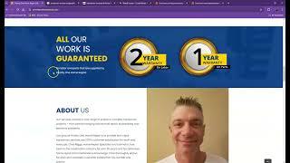 Website Analysis Video for Priority One Home Repair