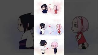 Sasusaku cute comic 🩷 #youtube #youtobeshorts