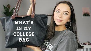 WHAT'S IN MY COLLEGE BAG 2020 *UK*