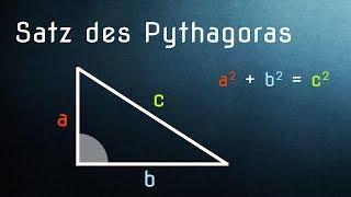 Satz des Pythagoras (einfach erklärt, Anwendung und Herleitung)