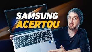 Samsung Galaxy Book4 com Intel Core 13ª geração é intermediário de melhor custo-benefício atualmente