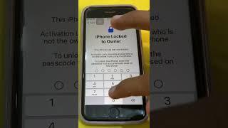 Unlocking iPhone locked #iPhone #unlock