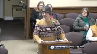 Fergus Falls MN Committee Meeting Of The Whole City Council 12-11-2024