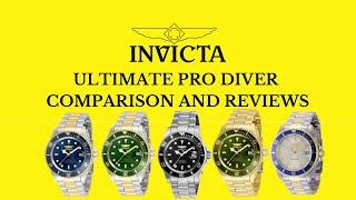 Invicta Ultimate Pro Diver Review and Comparison - Still the best value entry dive watch?