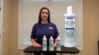 Davis Maximum Chlorhexidine Shampoo with Shannon Tupes