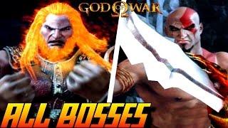 God of War HD - All Bosses (NO DAMAGE)