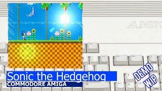 Commodore Amiga -=Sonic the Hedgehog=- demo wip