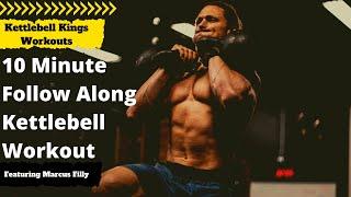 Full Body Functional Bodybuilding Kettlebell Workout featuring Marcus Filly