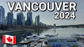  Vancouver Walking Tour: Canada Place to Coal Harbour | Vancouver, BC, Canada | January 15, 2024