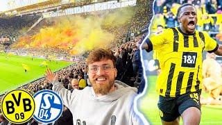 Borussia Dortmund vs. Schalke 04 - Revierderby Stadionvlog  | Moukoko rettet... | ViscaBarca