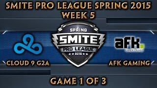 SPL: NA Week 5 - Cloud 9 g2a vs. AFK Gaming (Game 1 of 3)