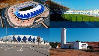 إستكشاف ملعب الكرة القدم في الحسيمة لي داو جديد.  Al Hoceima Grand Stade