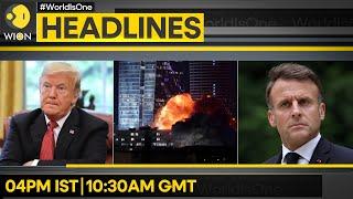 Macron Urges Diplomatic Solution To Iran | Iran Rejects Any Negotiations With US | WION Headlines