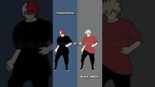 Todoroki Vs Bakugou tiktok dance challenge| MHA tiktok #shorts#anime#tiktok