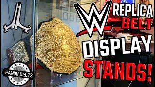 WWE REPLICA BELT STANDS!! How To Display Replica Belts (Unboxing/Review) - JoeTalksWrestling