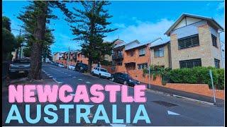 Walking around the city of Newcastle in Australia , The modern and old city in one.