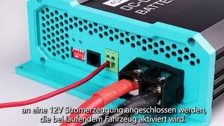 Batterie-Ladegerät DC zu DC 12V 20A/40A