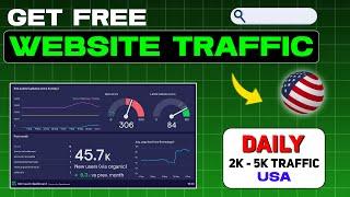 Free Website Traffic 2024 | Get Daily 2000 - 5000 Website Traffic From USA | Website Traffic Free