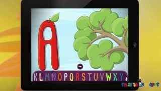 The Alphabet - play & learn Free fun interactive alphabet learning app for kids iphone ipad