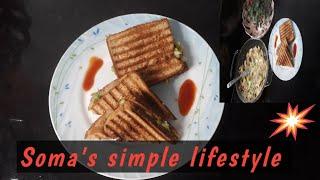 Sandwich || Veg sandwich || Soma's simple lifestyle