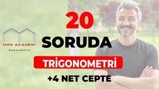 20 SORUDA TRİGONOMETRİ!   +4 NET CEPTE!   Pdf açıklamada..