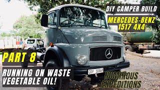 Expedition Vehicle Build // Building Betsy Part 8 - Running on Waste Veg Oil