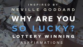 432hz Lottery Winning Askfirmation / Affirmations Meditation inspired by Neville Goddard