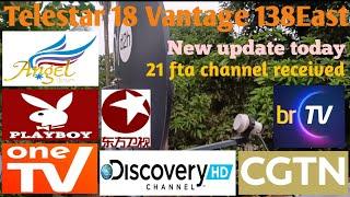 Telestar 18 Vantage 138 ° East || telestar 18 Dish setting ||138°new tp received 2 feet dish antenna