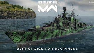 Modern Warships : RF Admiral Ushakov - best ship for beginners - lvl-20 best build recommended..