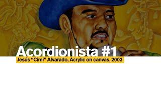 Heroes and Icons in Hispanic Culture: Acordionista #1, 2003 by Jesús “Cimi” Alvarado