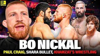 Bo Nickal Rates Khamzat's Wrestling, Previews Potential Fight, Picks Chimaev to Beat DDP! - UFC 309