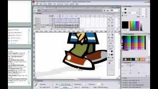 Part 3: Walk Cycles & Motion Tweening in Adobe Flash CS6