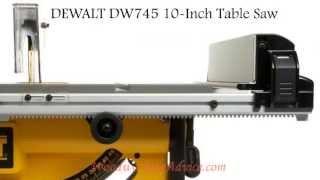 Dewalt DW745 Tablesaw Review