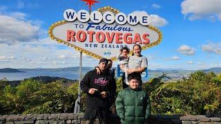 ROTORUA VLOG - Smelly Air, Hot Springs, Fish & Chips, Award Winning Pies, & Gondola & Luge Rides!