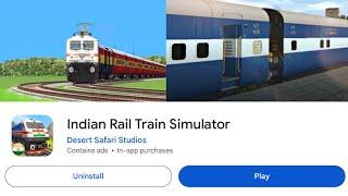 New Indian Train Game Release | Indian Rail Train simulator |  Game Download and Gameplay