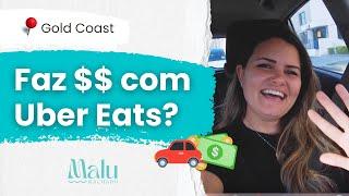 UBER EATS NA AUSTRÁLIA: vale a pena? dá pra fazer dinheiro extra? te mostro tudo! | MALU MACHADO