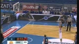 Greece - Serbia  74-73 Acropolis tournament 2010 (19-8-10) Highlights Ιvkovic Basketball