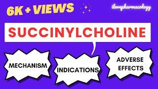 Succinylcholine | Skeletal Muscle Relaxant | Malignant Hyperthermia | Neuromuscular Blocker