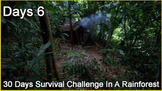 30 Ngày Thử Thách Sinh Tồn Trong Rừng | NGÀY 6 | The 30 Days Survival Challenge in the Forest