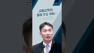 2025 금융감독원 업무계획