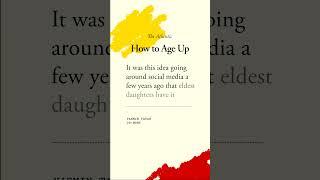 How to: Age Up Together