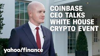 Coinbase CEO Brian Armstrong talks Trump's crypto push & attending the White House summit