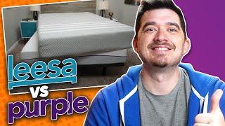 Leesa vs Purple Mattress Review | Best Online Bed?