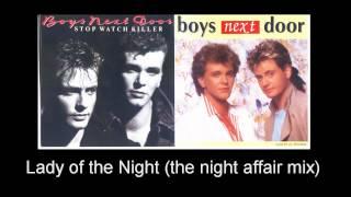 Lady of the Night (the night affair mix)