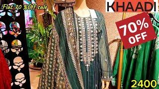 Khaadi Sale FLAT 70%OFFKhaadi Blessed Friday saleKhaadi Sale 2024 Today