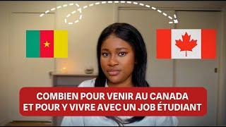 COMBIEN JE GAGNE AVEC MON JOB ETUDIANT AU CANADA $$$, le coût de ma procédure et de ma formation