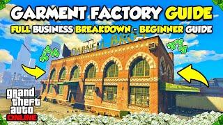 GTA Online Darnell Bros Garment Factory Money Guide! (GTA 5 Online GARMENT FACTORY Business Guide)