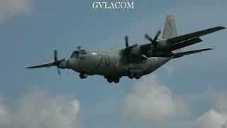 Hellenic Air Force Lockheed C-130H arrival RIAT 2024