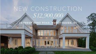 $12,900,000 New Construction with Water Views in North Haven